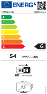 LG 43QNED8EA6B 4K Smart TV