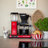 Moccamaster Optio red metallic kaffemaskine