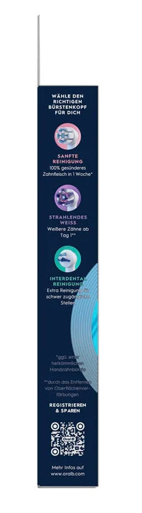 Oral-B iO Ultimate Clean Børstehoveder Hvid, 6 stk.