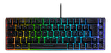 Deltaco Gaming DK240 60% keyboard, semi transparent case bla