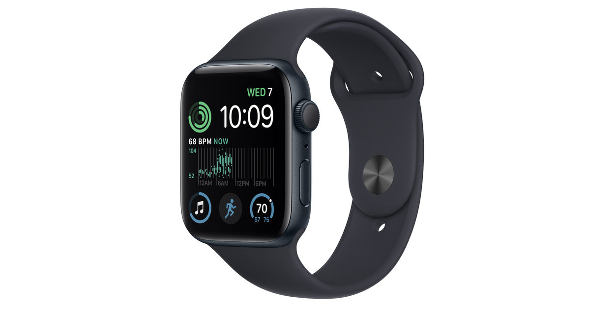 Apple Watch SE 44mm Midnight, Midnight Sport