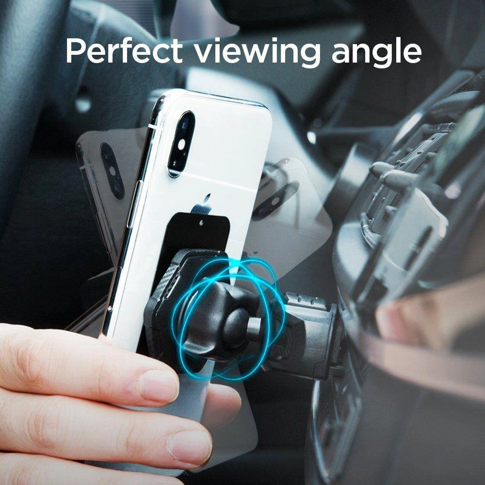 Spigen QS24 telefonholder til cd-slot i bil magnetisk - sort