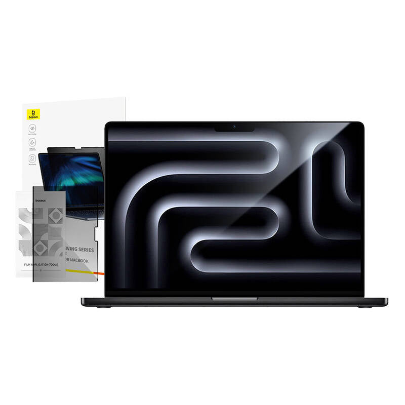 Baseus Magic Drawing magnetisk beskyttelsesoverlay til MacBook Pro 16" (2021/2023) + rengøringsset (gennemsigtigt)