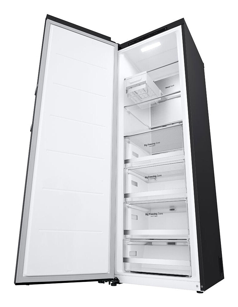 LG GFT61MCCSZ fryser Stående fryser Fritstående 324 L Sort