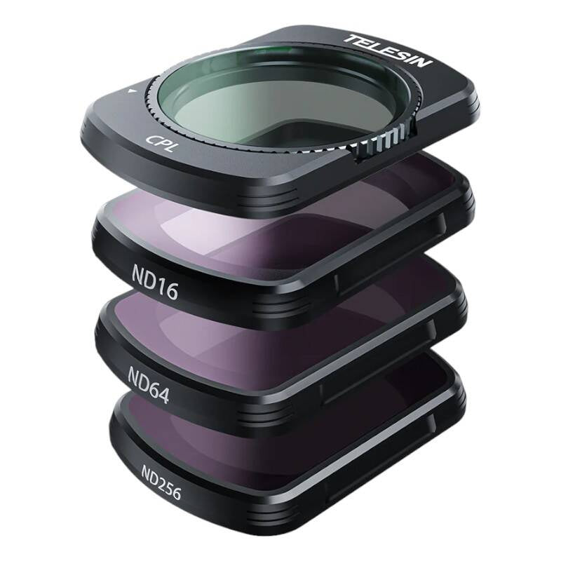 Linsesæt CPL + ND16/64/256 TELESIN til DJI Osmo Pocket 3