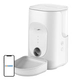 Dogness F16 WiFi 5G 4L smart fødevarespenser med plastikskål (hvid)