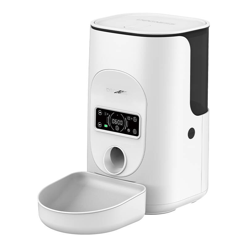 Dogness F17 4L smart fødevarespenser med plastikskål (hvid)