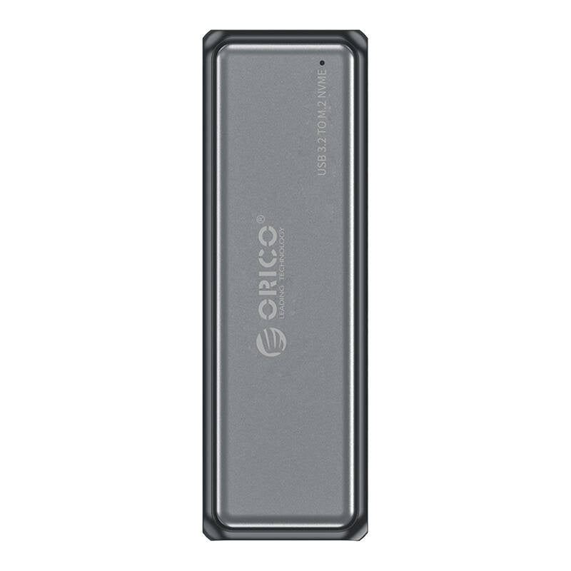 Orico NVME M.2, 10gbps, USB-A til USB-A/C drevshus (grå)