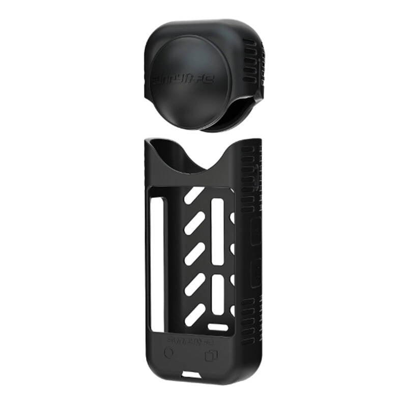 Sunnylife- beskyttelseshylster af silikone til Insta360 X4 (sort)