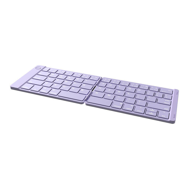 Set Trådløst sammenklappeligt Delux KF10-tastatur og MF10PRO-mus