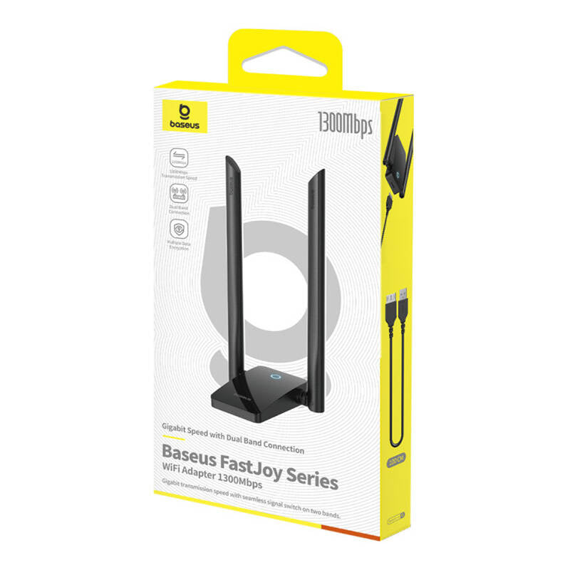 WiFi-adapter Baseus FastJoy 1300Mbps (sort)