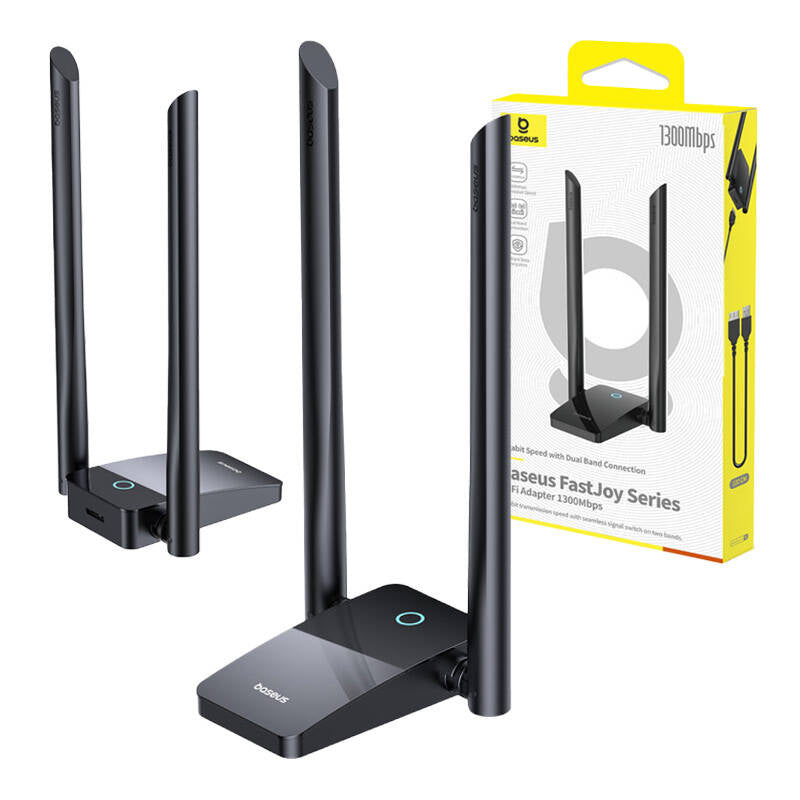 WiFi-adapter Baseus FastJoy 1300Mbps (sort)