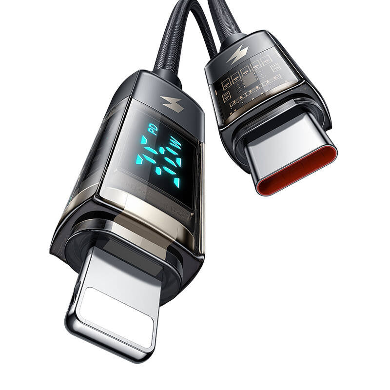 Mcdodo CA-3600 USB-C til Lightning-kabel, automatisk slukket, 36W, 1.2m (sort)