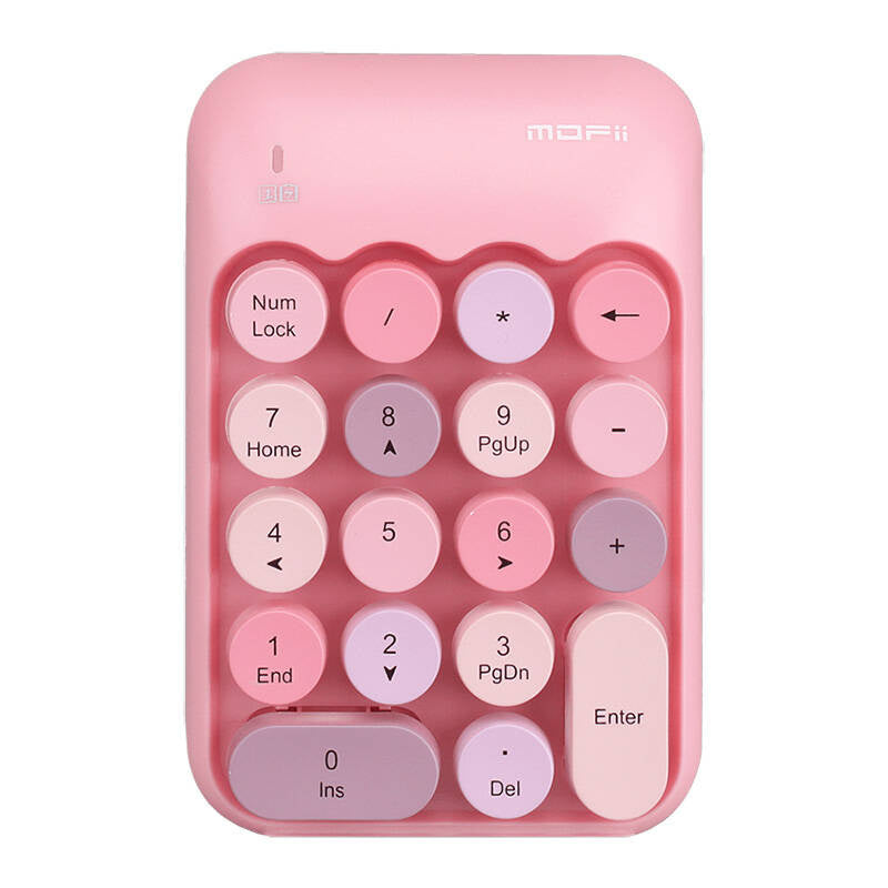 MOFII trådløs numerisk tastatur X910 (rosa)