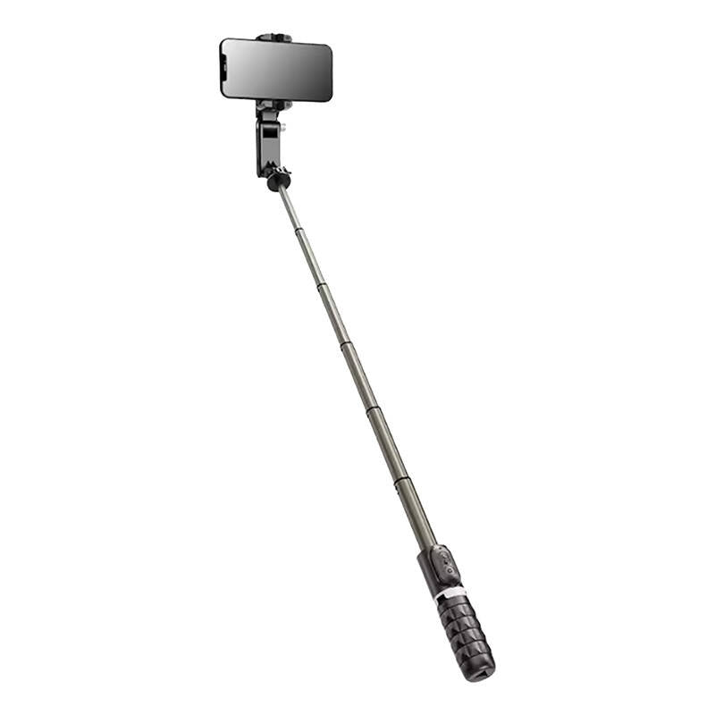 Gimbal/stativ med lys APEXEL Q18 (sort)
