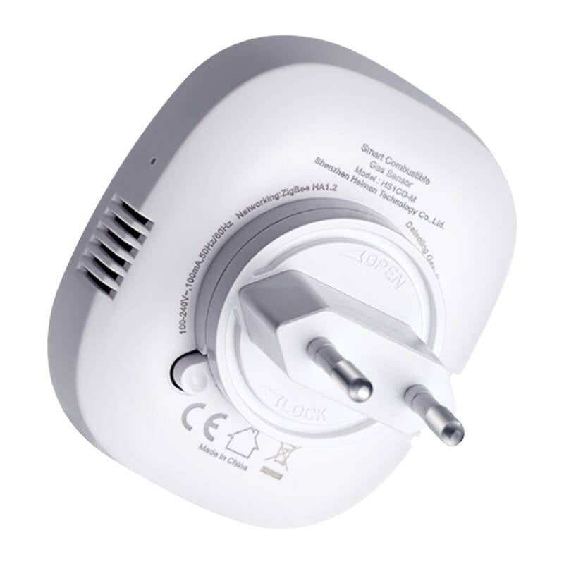 ZigBee Heiman HS1CG-E Tuya smart naturgas lækage sensor