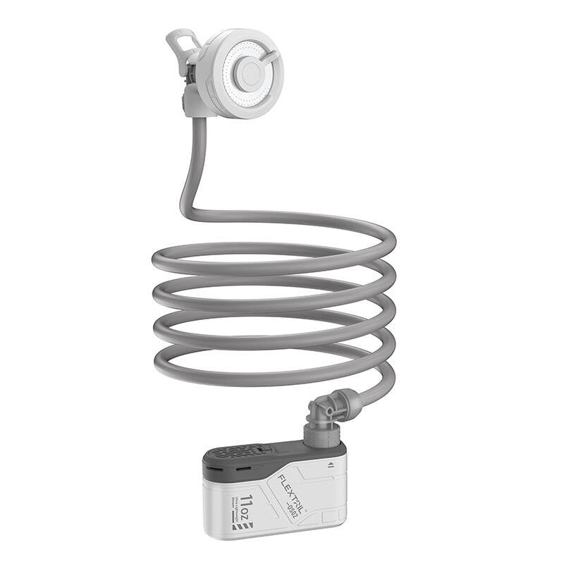 Flextail Max Shower Portable Shower med pumpe (hvid)