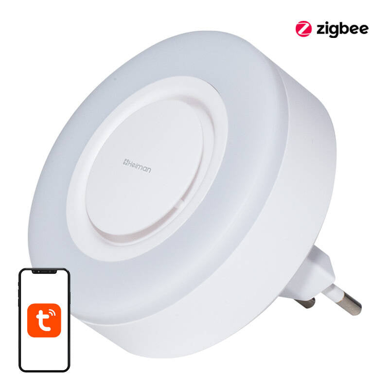 Heiman HS2RNL-E Tuya smart ZigBee lys og signal booster