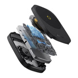 Baseus MagPro II Ultra-Thin Phone Cooler med oplader (sort)