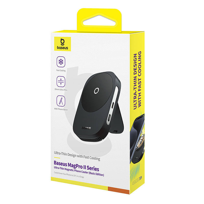 Baseus MagPro II Ultra-Thin Phone Cooler (sort)