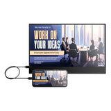 Portable Monitor Blitzwolf PCM3-AIR USB-C HDR FHD Full HD 1080p14 tommer