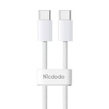 Mcdodo CA-5690 USB-C til USB-C kabel, 60W, 1m (hvid)