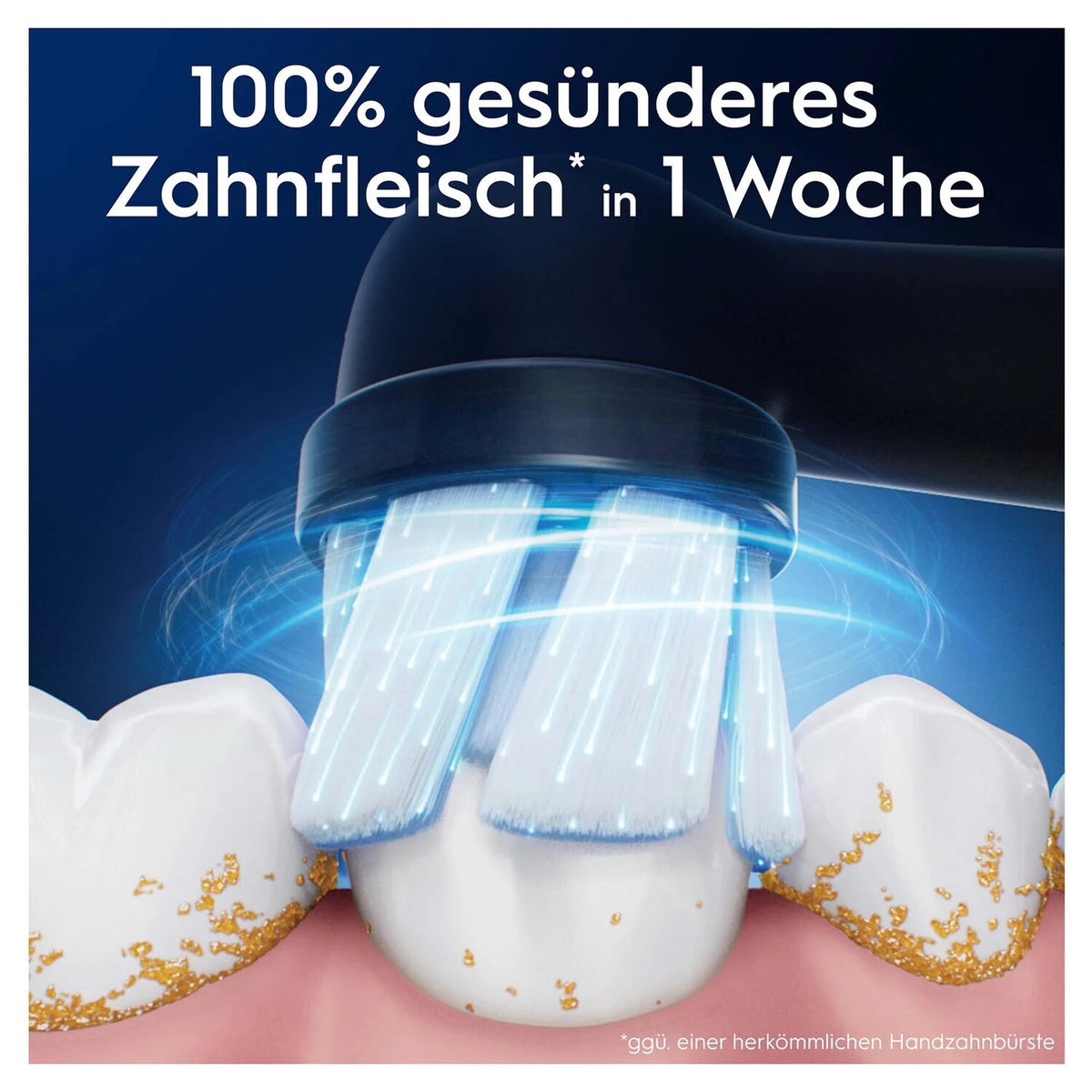 Oral-B 194631 Tandbørstehoveder 4-pack Sort