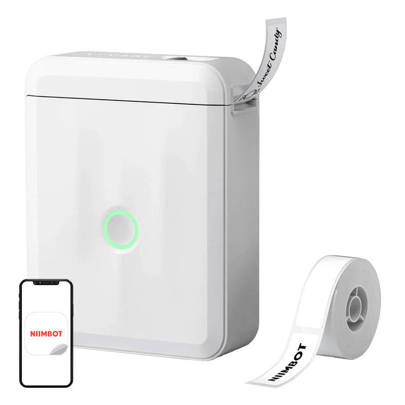 Niimbot D110M Portable Label Printer Hvid