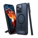 Torras UPRO Pstand Case til iPhone 15 Pro Max (sort)