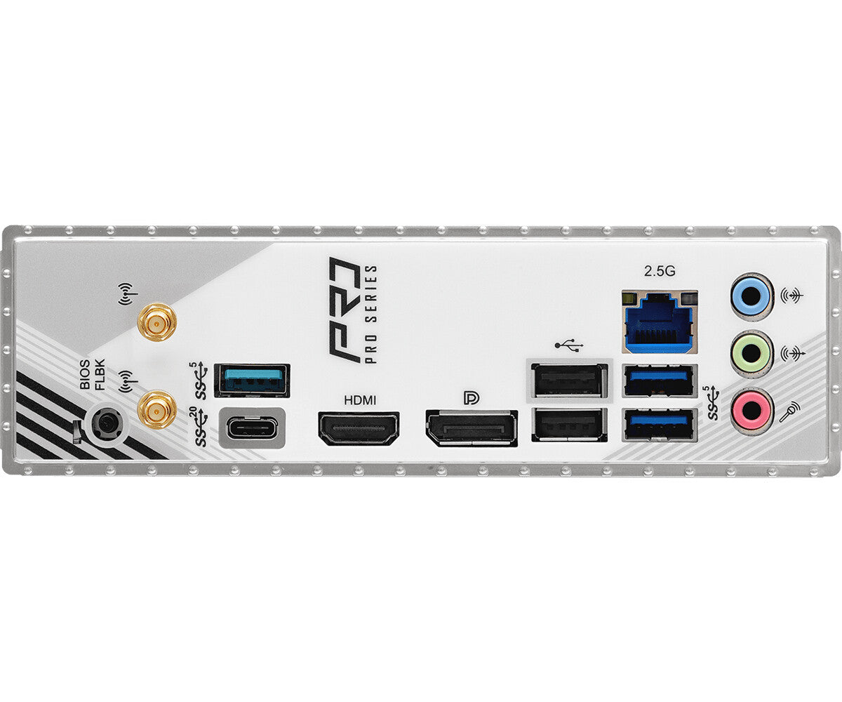 ASRock B860M Pro RS WiFi Micro ATX LGA1851 sokkel Intel B860