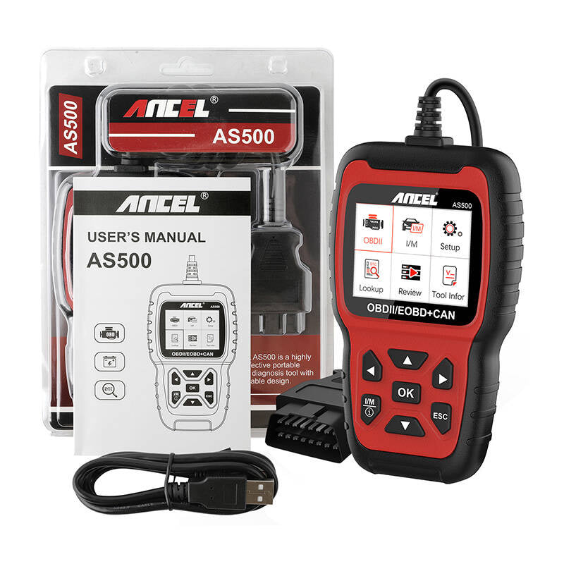 Diagnostisk OBD2-scanner Ancel AS500/AC105