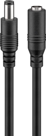 Goobay 76672 el-ledning Sort 1,5 m 5.5 x 2.5 mm