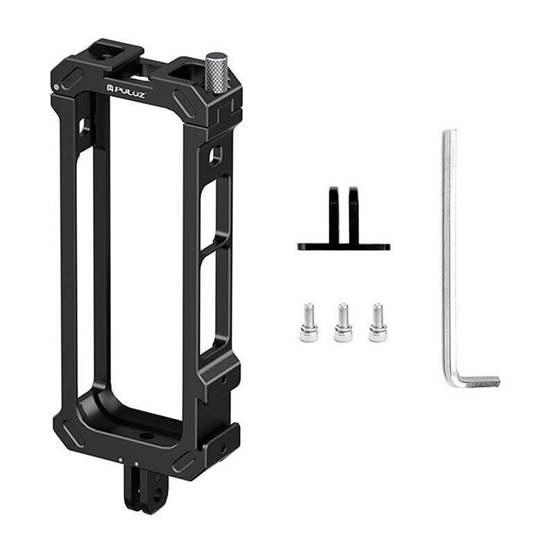 Metal beskyttelsesbur PULUZ med stativ adapter til Insta360 X4