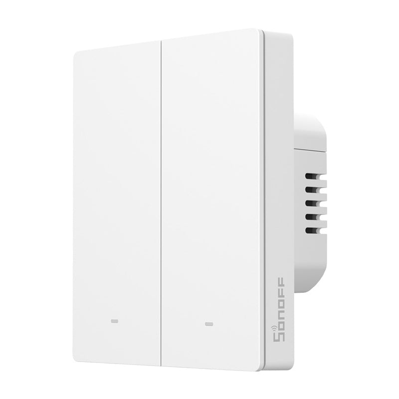 SONOFF M5-2C-80W WiFi Matter smart væg-switch (2-kanal, for rammen)