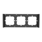 Ramme til switch M5 80 triple 3-fold SONOFF M5-3C-80-F (grafit/sort)