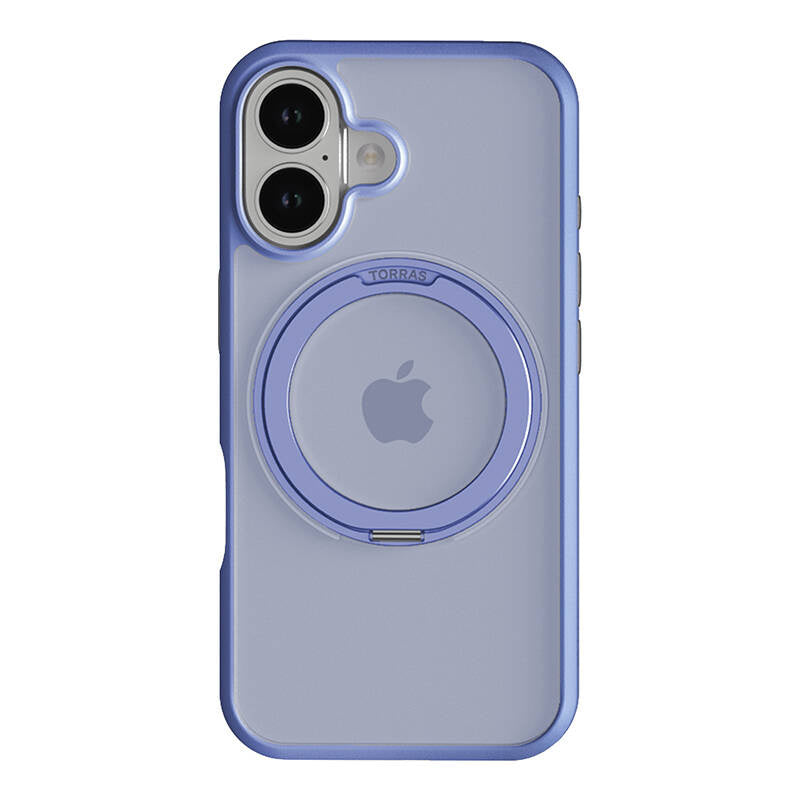 Torras Ostand Pro Case til iPhone 16 (blå)