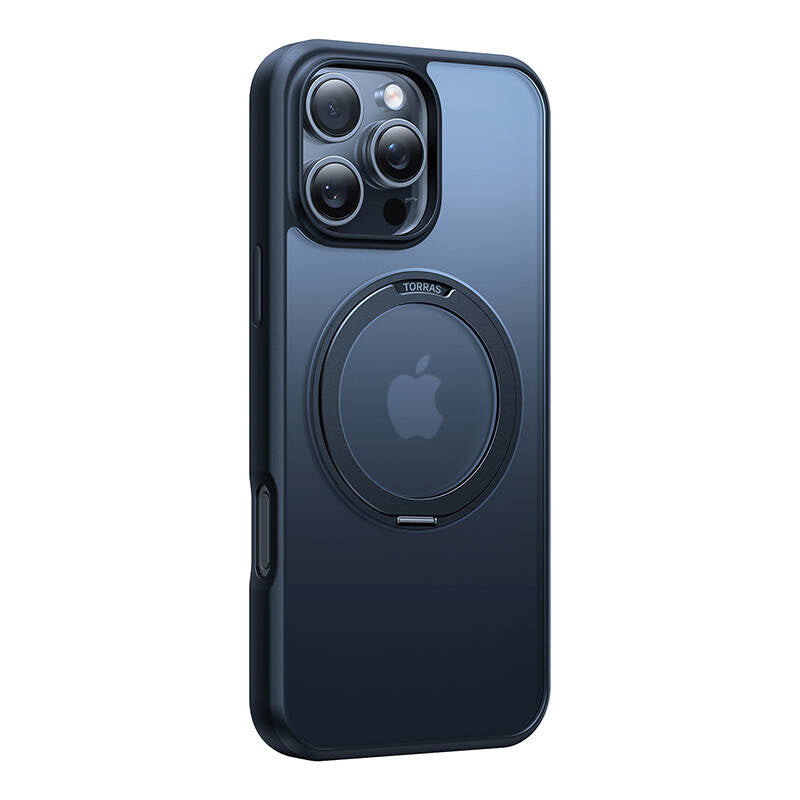 Torras Ostand Pro Case til iPhone 16 ProMax (Sort)