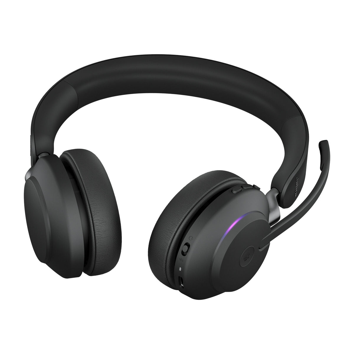 Jabra Evolve2 65 Headset Trådløs Kontor/Callcenter USB Type-C Bluetooth Sort