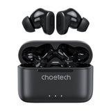 TWS Choetech BH-T15 ANC+ENC trådløse hovedtelefoner (sort)