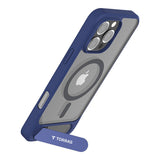 Torras Pstand Series Case til iPhone 16 Pro (blå)