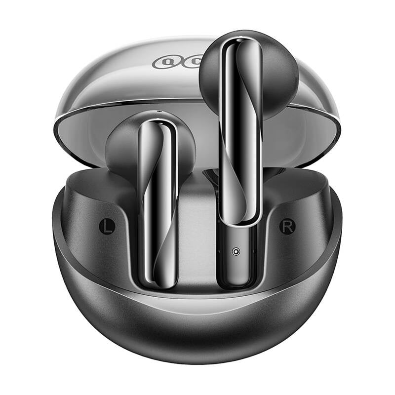 TWS QCY AilyBuds Clear T32 hovedtelefoner (sort)