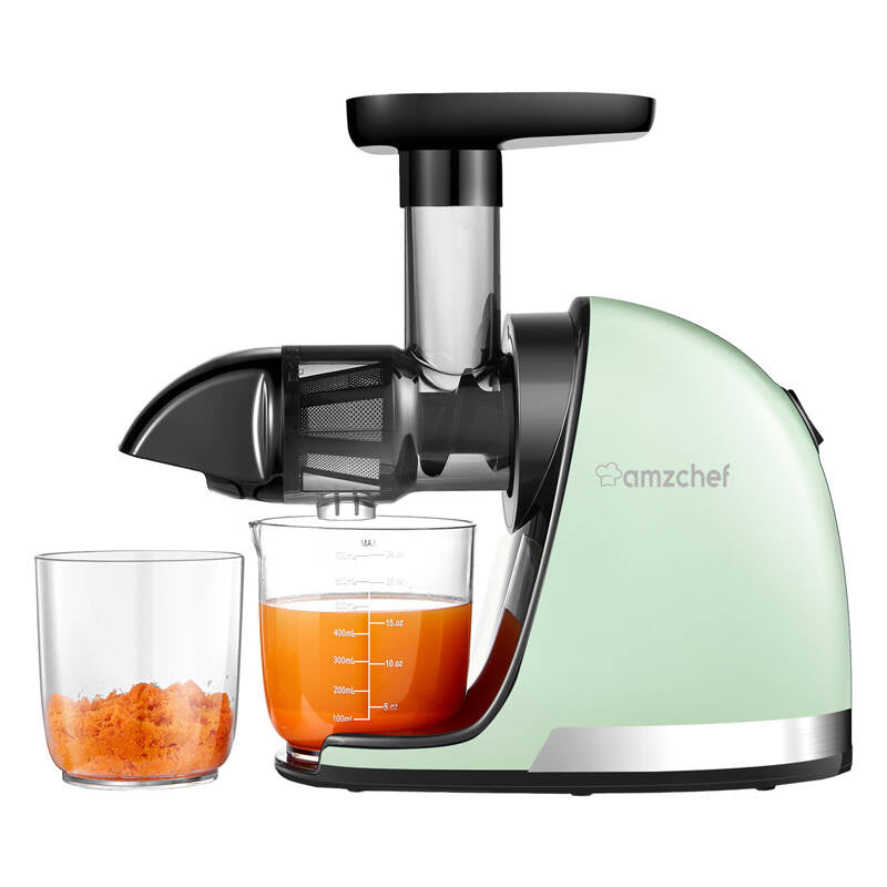 AMZCHEF 1501-GN-SM slow speed juicer (grøn)