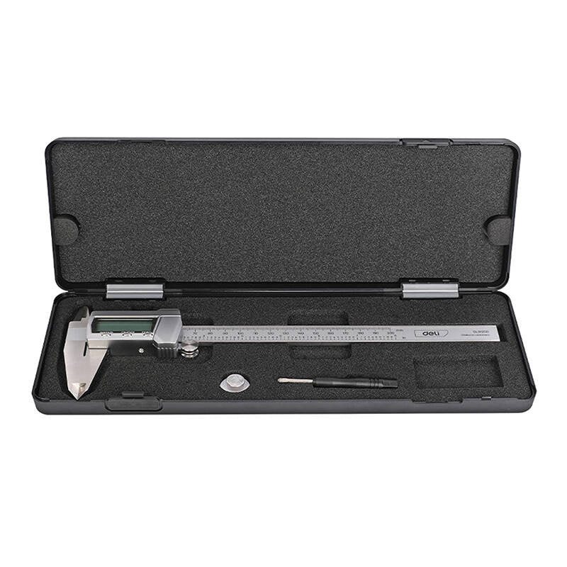 Deli Tools EDL91200 kaliber, 0-200 mm, ± 0,01 mm