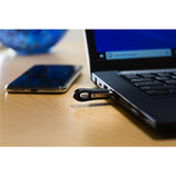 SanDisk 00183588 USB-nøgle 128 GB USB Type-A / Lightning 3.2 Gen 1 (3.1 Gen 1) Sort, Sølv
