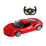 RASTAR 1:14 RC fjernbetjening Ferrari 488 GTB (rød)