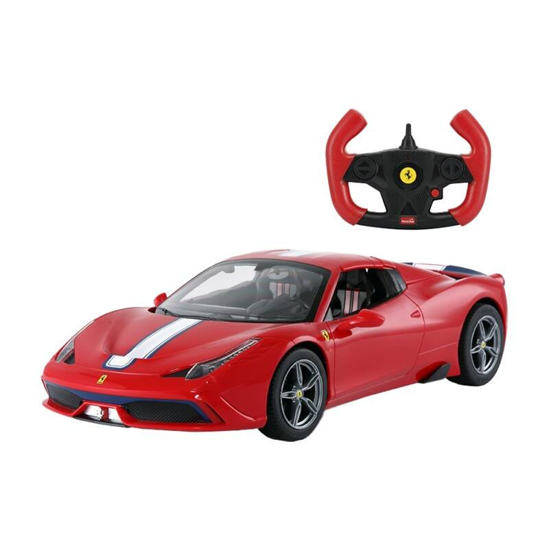 RASTAR R/C 1:14 Ferrari 458 Speciale A Convertible Version sætningsbil (rød)