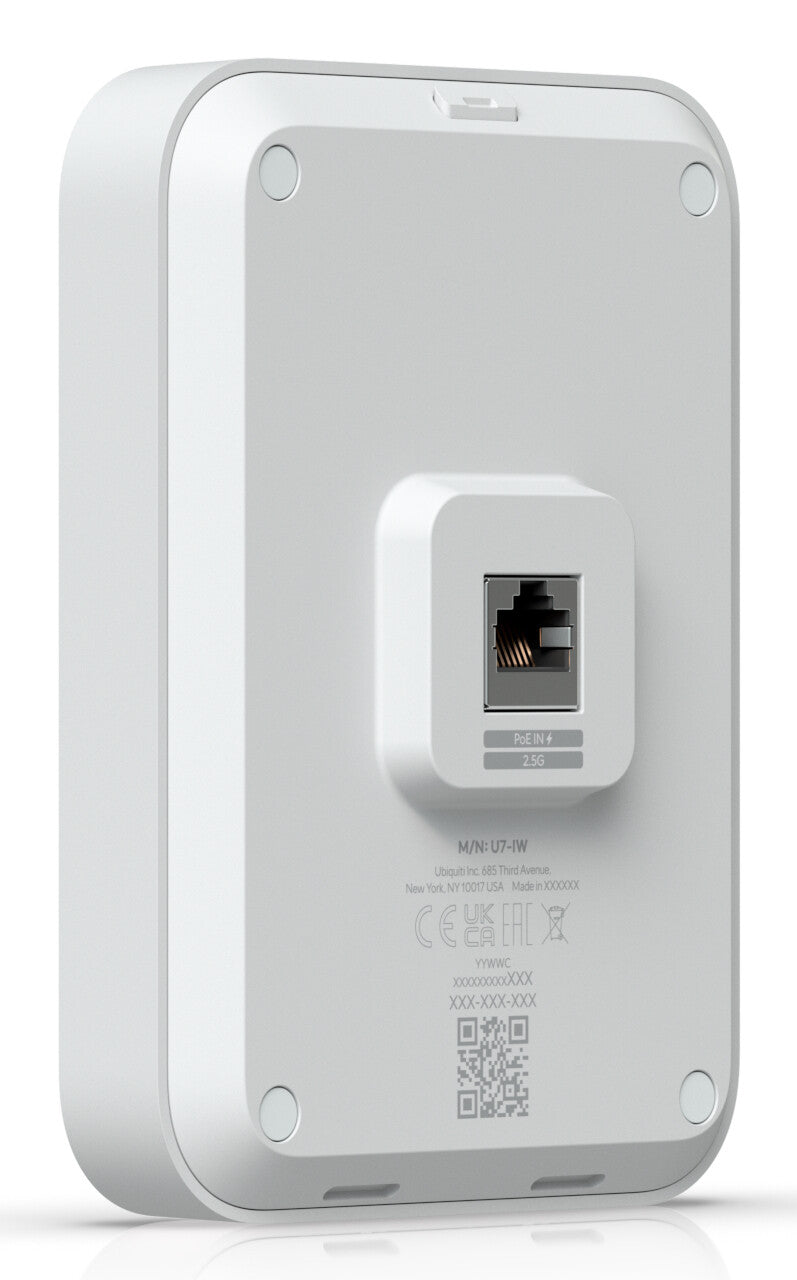 Ubiquiti U7 In-Wall 4300 Mbit/s Hvid Strøm over Ethernet (PoE)