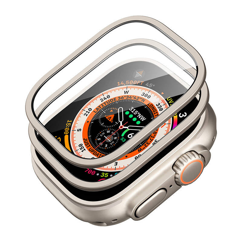 Beskyttelsessæt til Apple Watch Ultra ESR 49 mm (kasse+glas) (titanium)