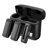 Mikrofon med opladningskasse Apexel APL-MIC008 Type-C, 2 stk.