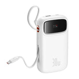 Powerbank Baseus QPow 2 20000mAh 30W 2xUSB-C (hvid)